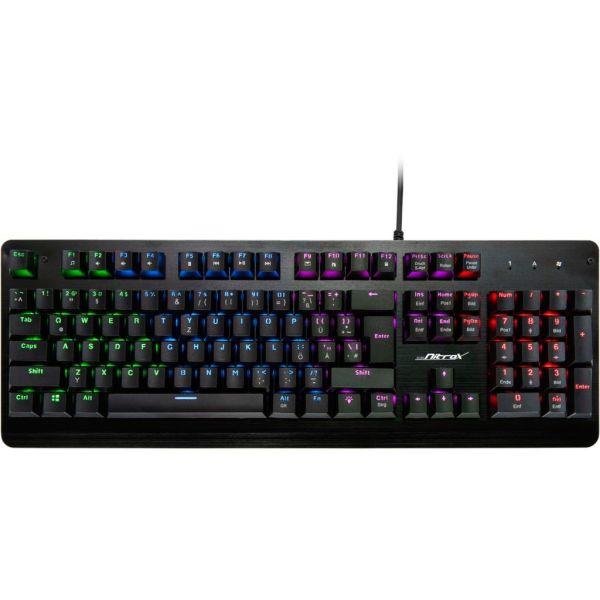 Inter-Tech NK-2000ME schwarz, DE-Layout RGB kabelgebunden