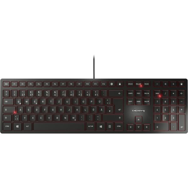 CHERRY KC 6000 USB schwarz DE-Layout (kabelgebunden)